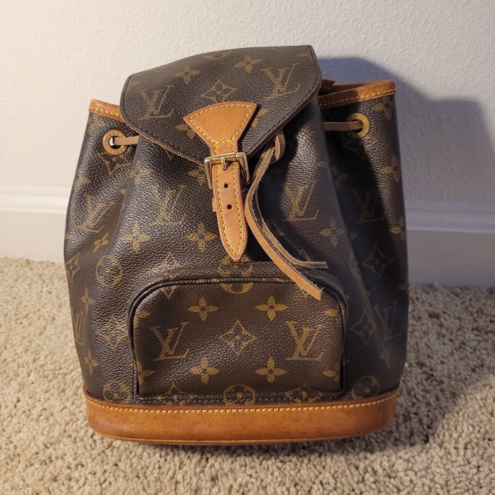 Louis Vuitton mini Montsouris PM monogram backpack